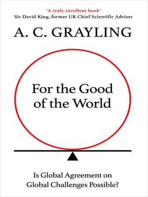 cover image of For the Good of the World